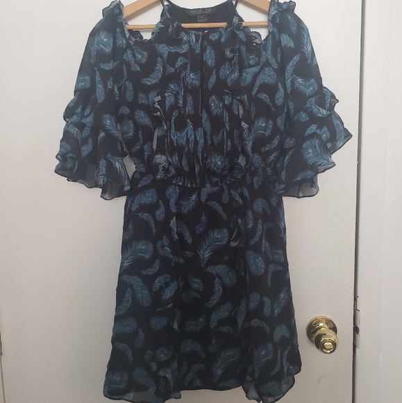 RACHEL ZOE Silk Mini Dress - Picture 1 of 5